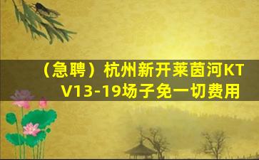 邵阳KTV招聘